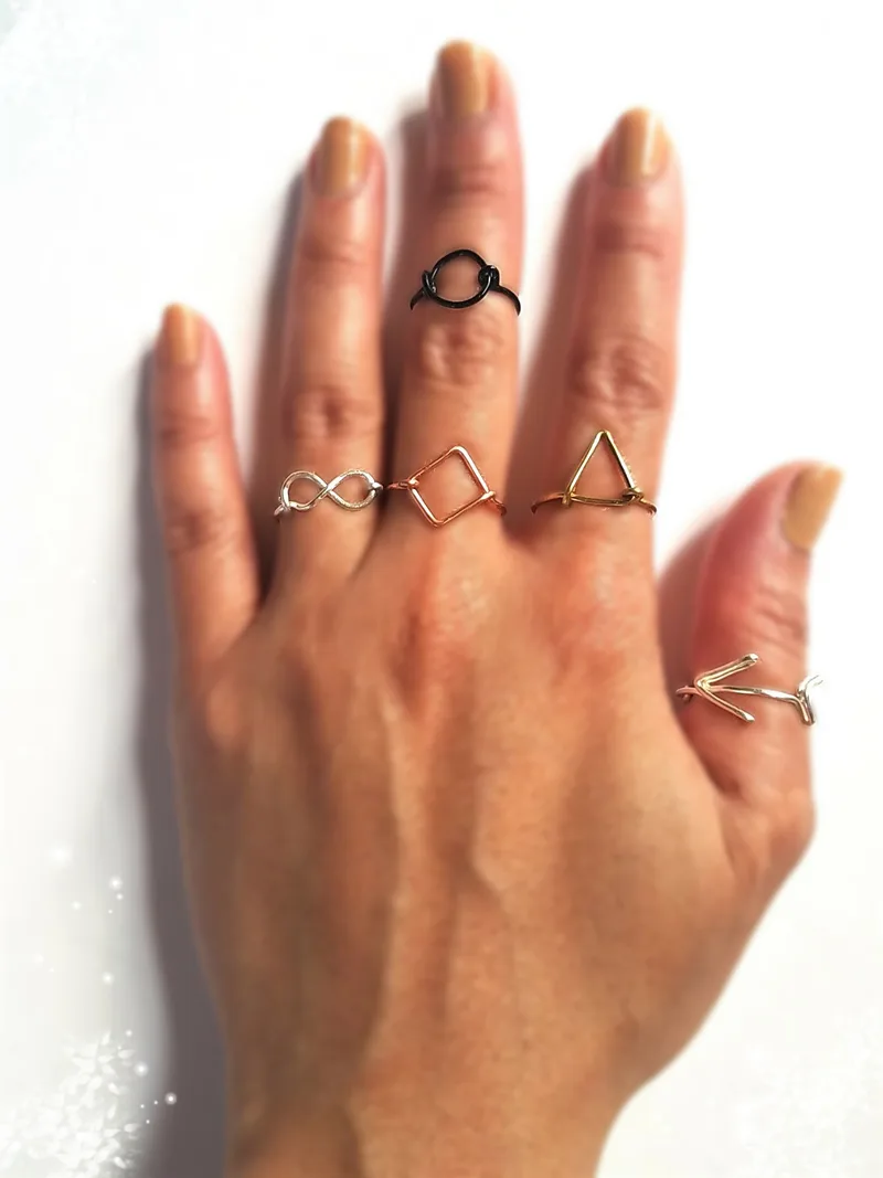 Shapes n' Things Rings