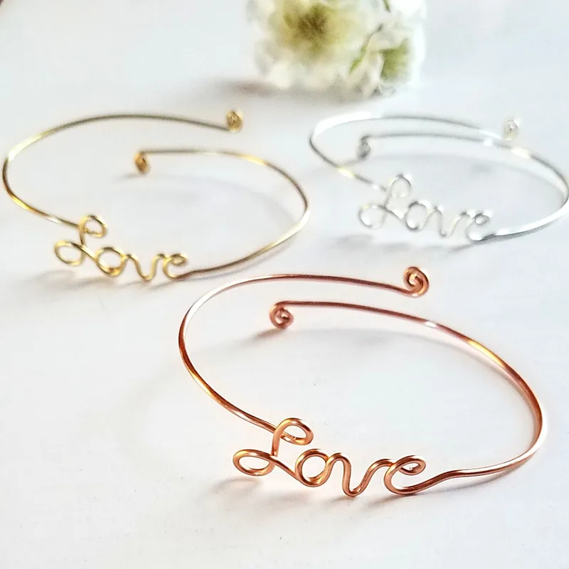 "Love" Wrap Bracelet