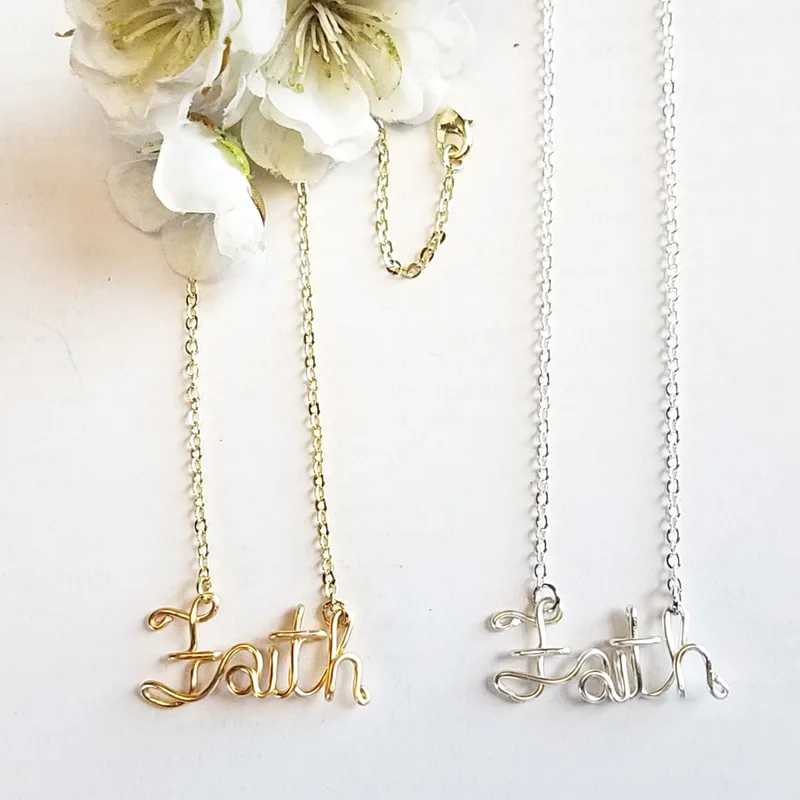 "Faith" Necklace